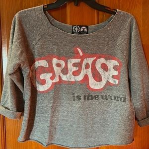 Grease crop top